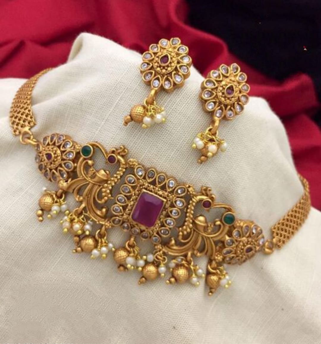 Gold Jewelry Set