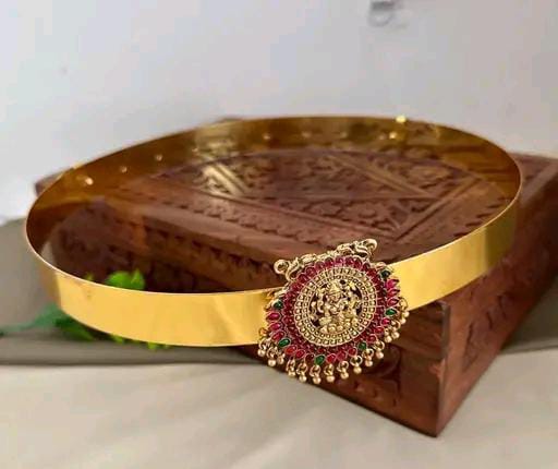 Sontapatti Vaddanam 1Gram Gold hip belt saree kamarbandh waist belt For Women & Girls