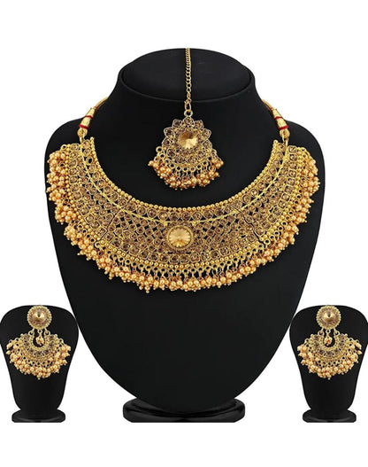 South indian Gold Plated Bajra Kundan Moti Chik Choker Necklace Set, Handmade Jewelry, Indian Jewelry, Jhumka, Jhumki, Ethnic Jewelry, Gifts