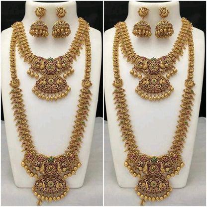 South indian Gold Plated Temple Kempu Stone Choker Necklace Set, Handmade Jewelry, Indian Jewelry, Jhumka, Jhumki, Ethnic Jewelry, Gifts