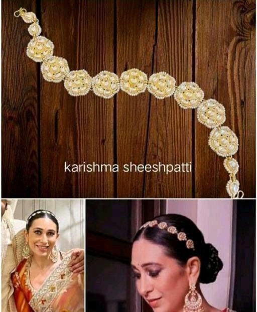 Bollywood Maangtikka / Sheesh Patti/ Mathapatti/ Forehead Jewelry/ Bridal Maang Tikka/ Gold Maang Tika/ Tikka/ Indian Jewelry