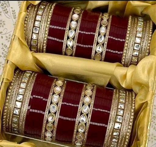 Festival Bangles, Punjabi Chura Set, Bridal Chooda Set, Indian Wedding Bangles, Punjabi Choora, Punjabi Suhagan Bangles, Indian Red Bangles