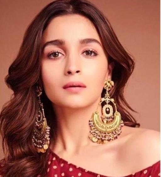 Polki Earrings Kundan Earrings Alia Bhatt Uncut Polki Diamond Moissanite Polki Jewelry Polki Long Earrings India Sabyasachi Earring