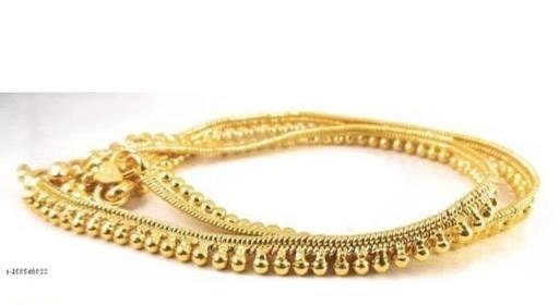 Kolusu Ghungroo Golden Anklets, Thin Size Gold Payal, Handcrafted Anklets, Gold Gungroo Payal, Legs Accessories, Toe Body Jewelry